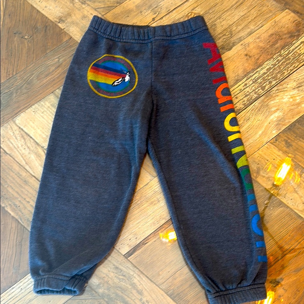 Aviator Nation Kids Charcoal Sweatpants size 4